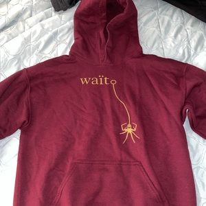 Marion wait hoodie size small